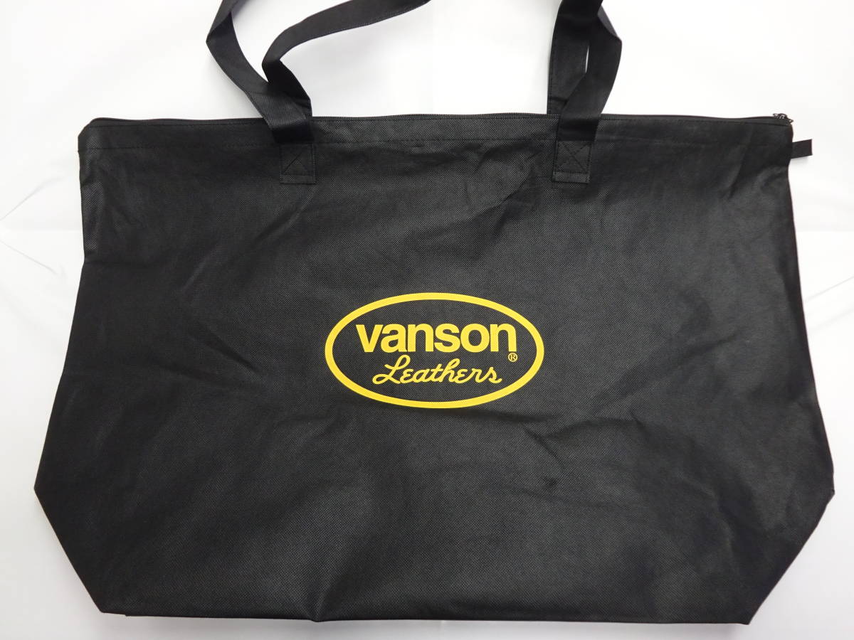 ラスト1枚 新品　未使用　VANSON LEATHER トートバッグ エコバッグ 福袋 袋のみ_画像1