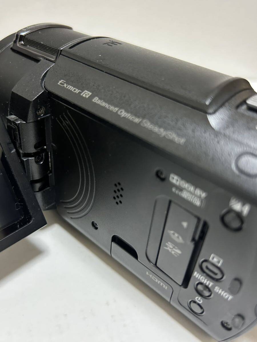 SONY ハンディカム FDR-AX55 HANDYCAM ビデオカメラ ★ジャンク★の画像3