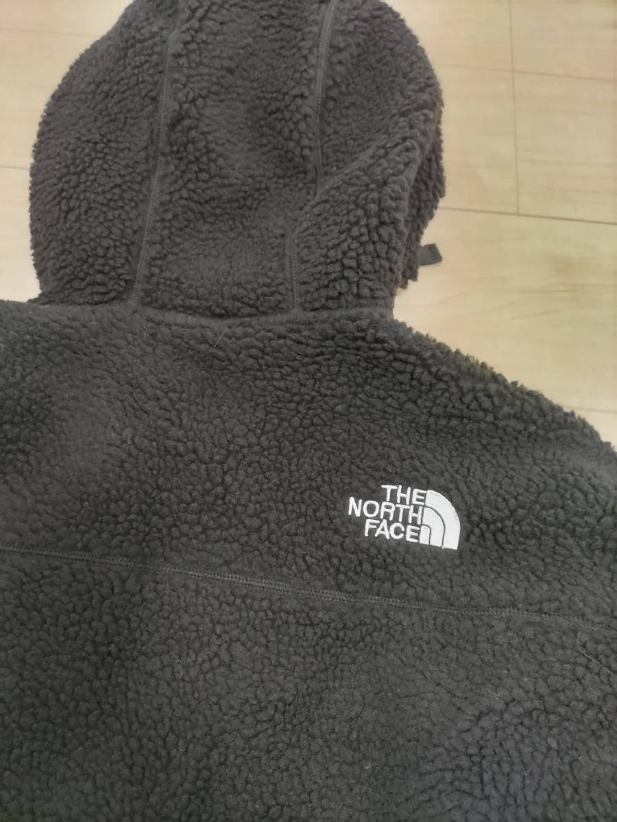 【新品】【1円～☆】ノースフェイス THE NORTH FACE SAVE THE EARTH FLEECE HOODIE フリース ジャケット パーカー ブラック Mサイズ　_画像5