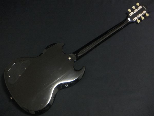 FERNANDES Burny バーニー RSG-50 '63 BLK マホガニー セットネック SGタイプ ブラック 黒 Super Grade Modelの画像2