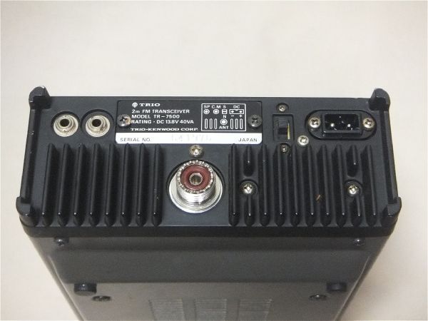 TRIO トリオ TR-7500 2m FM トランシーバー モービル機 アマチュア無線機 説明書 マイク Transceiver_画像8