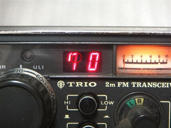 TRIO トリオ TR-7500 2m FM トランシーバー モービル機 アマチュア無線機 説明書 マイク Transceiver_画像5