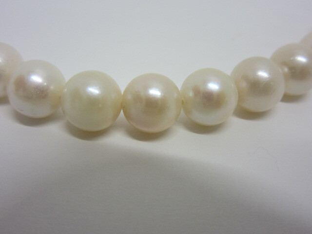 アクセサリー祭 パールネックレス SV金具 ホワイト アコヤ真珠 7.0～7.2mm珠 パール 真珠の画像3