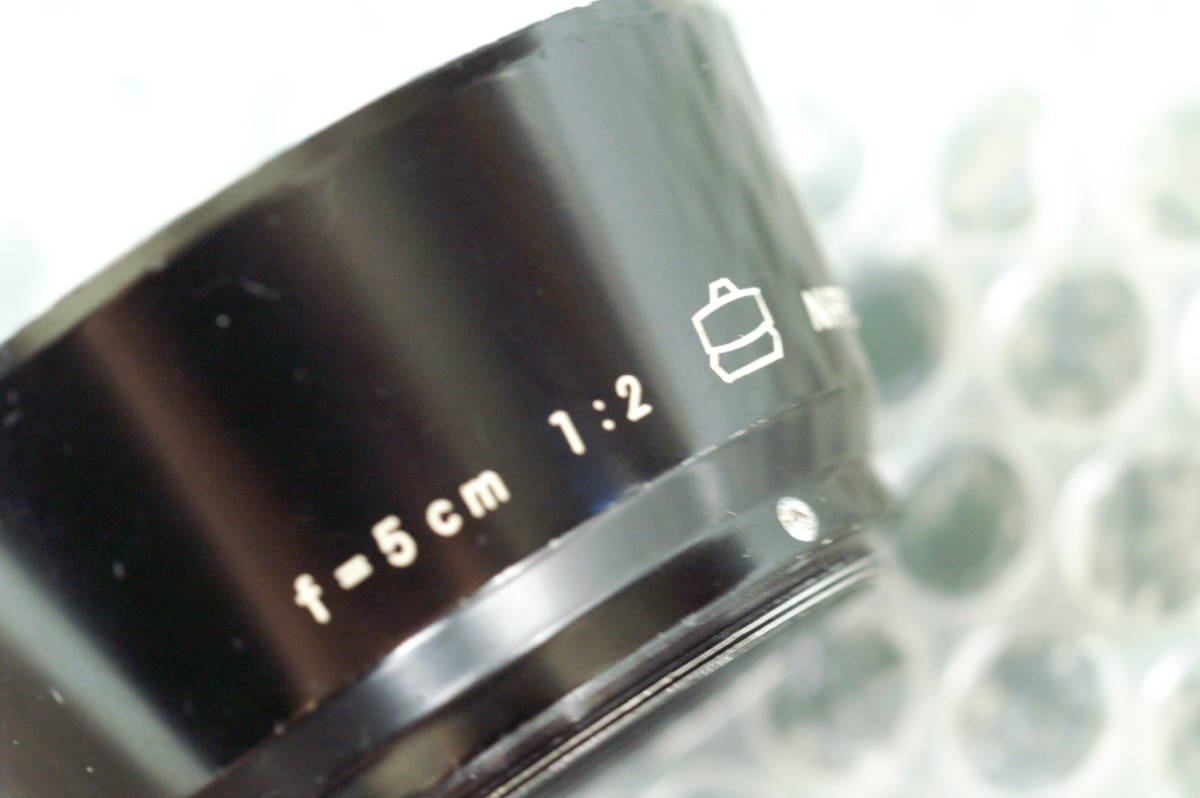 ♪♪ニコン 5cm f2(Sマウント)用レンズフード〈日本光学マーク刻印あり〉♪♪の画像2