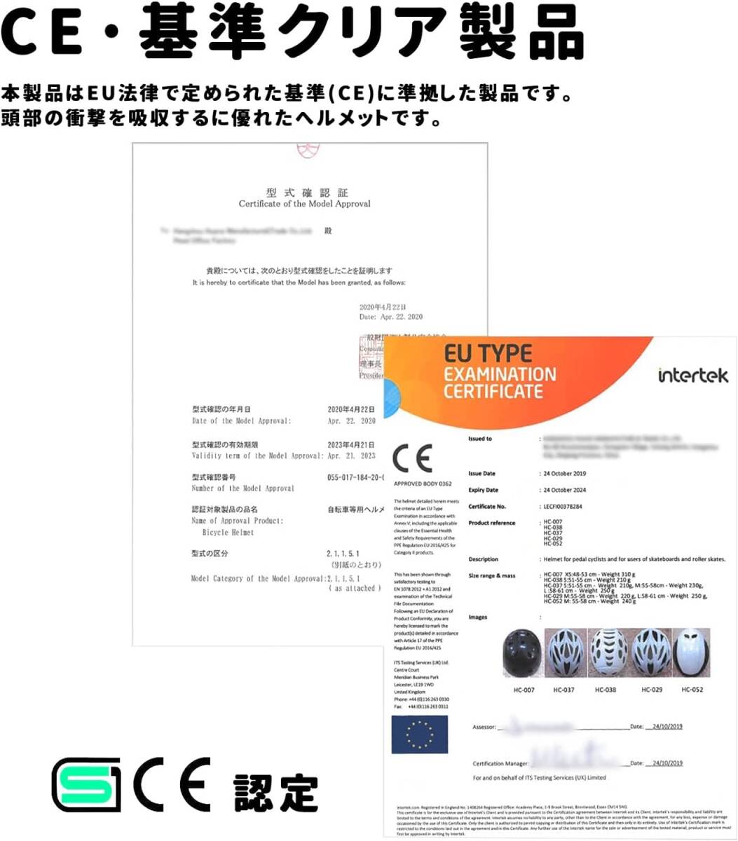  Cemoy自転車 ヘルメット 大人 男性 女性 子供 メンズ レディース 兼用 高通気性 サイクリングヘルメット 超軽量 ロードバイの画像2