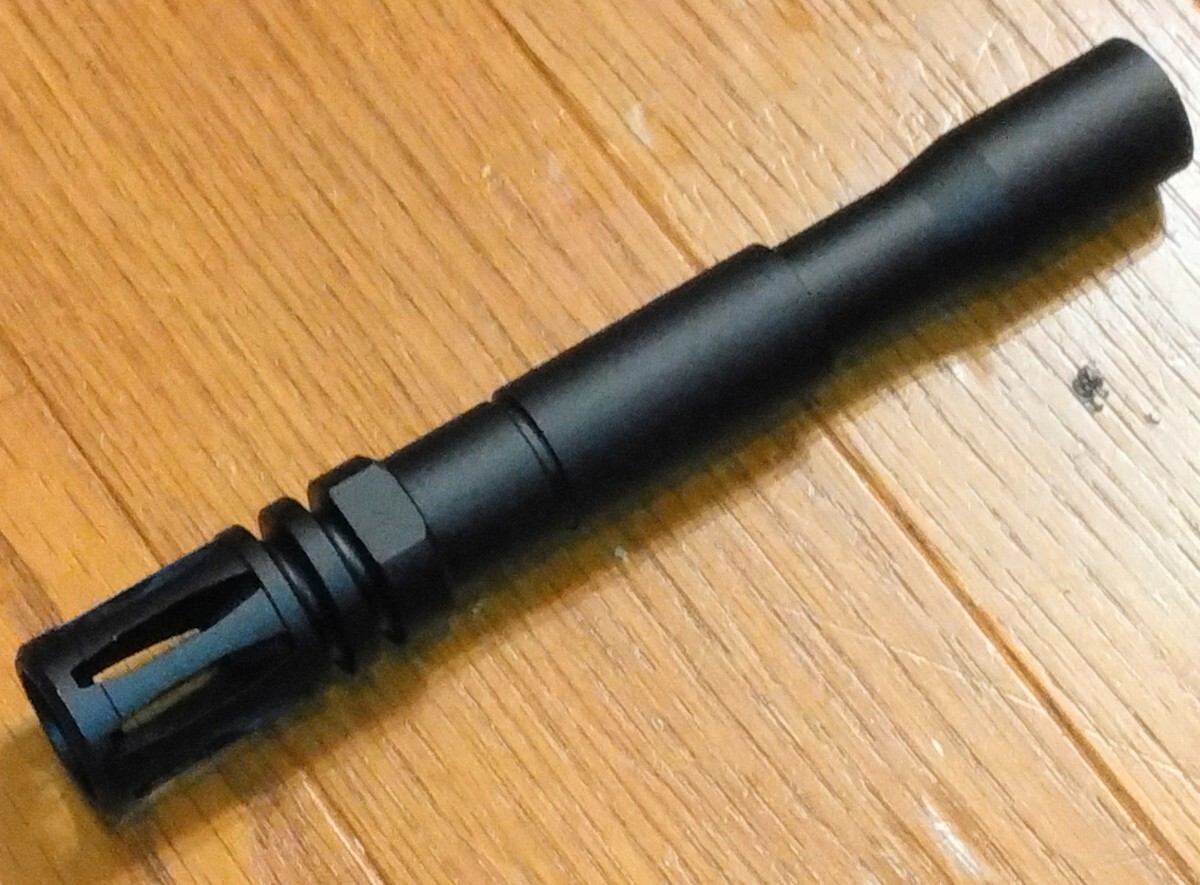 マルイ製 次世代電動ガン HK416D用 純正 エクステンションバレル 中古品/M4の画像2