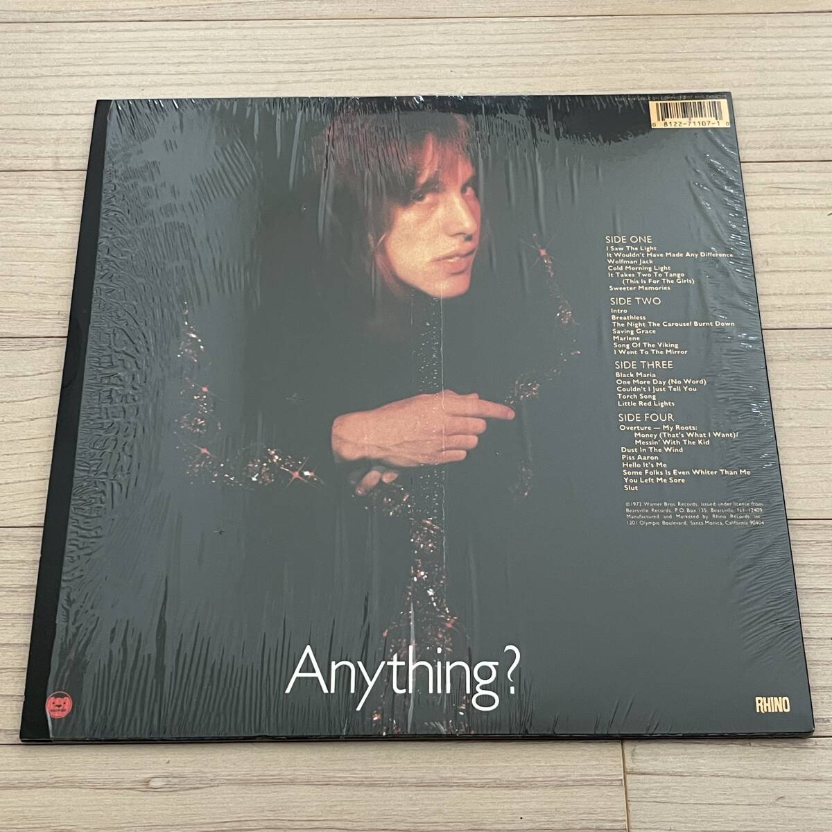 【US盤/2×Vinyl/12''/Rhino Records/RNDA71107/with 歌詞兼ポスター,Shrink残】Todd Rundgren/Something-Anything? ...... //Blues Rock//_画像2