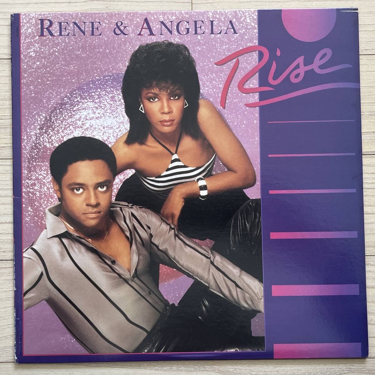 【US盤/Vinyl/12''/Capitol Records/ST-12267/83年盤】Rene & Angela / Rise ...................................... //Funk,Soul,Disco//の画像1