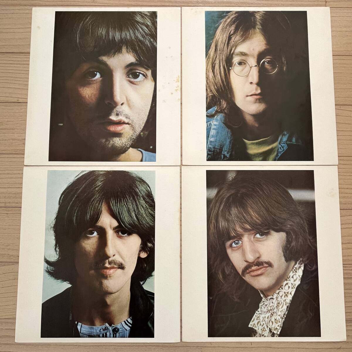 【国内盤/2×Vinyl/12''/Gatefold/Numbered/Apple Records/AP-8570-71/with Pinup,Poster兼歌詞,曲目リスト】The Beatles / The Beatlesの画像5