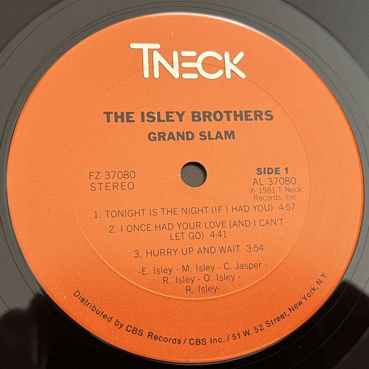 【US盤/Vinyl/12''/T-Neck/FZ 37080/81年盤/with Inner】The Isley Brothers / Grand Slam ......................... //Soul,Funk,Disco//_画像5