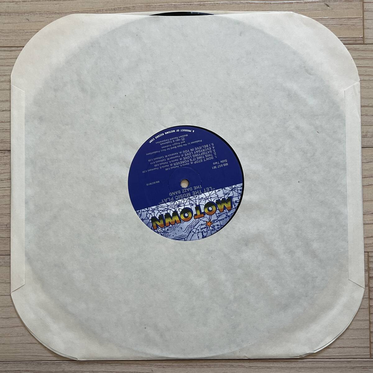 【輸入盤/Vinyl/12''/Motown/M8-957M1/81年盤/Shrink残】The Dazz Band / Let The Music Play ...................... //Soul,Funk,Disco//の画像4