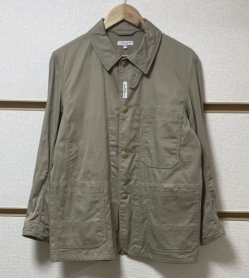 +極美品+ Engineered Garments WORK JACKET 6.5oz FLAT TWILL XSの画像1