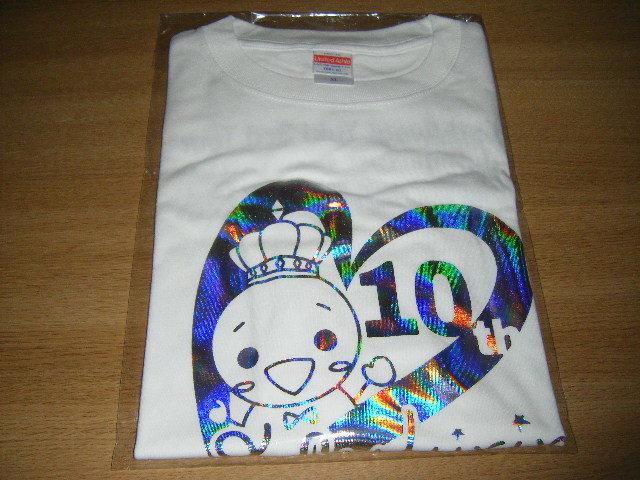 柏木由紀 3rd Tour～ソロデビュー10周年も夢中にさせちゃうぞっ～Tシャツ ホワイト(XL) 1枚_画像1