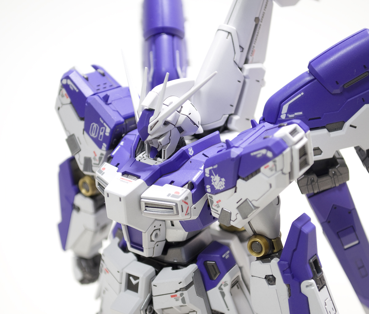 全品送料0円 Yahoo!オークション HG MG PG 塗装済完成品 Hi-νガンダム RG 1/144 - 完成品