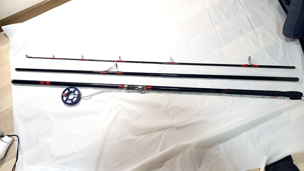 希少 がま投 スーパーキャスティング 35-405 管647DP 並継 投げ 希少 がま投 スーパーキャスティング 35-405 管647DP 並継 投げ