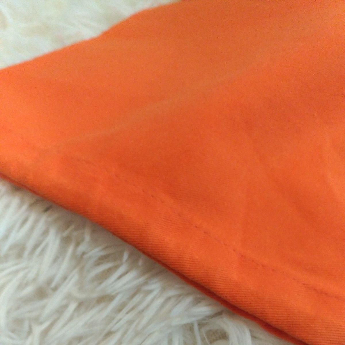 エルメス オレンジ 巾着袋 2枚 保存袋 布袋
