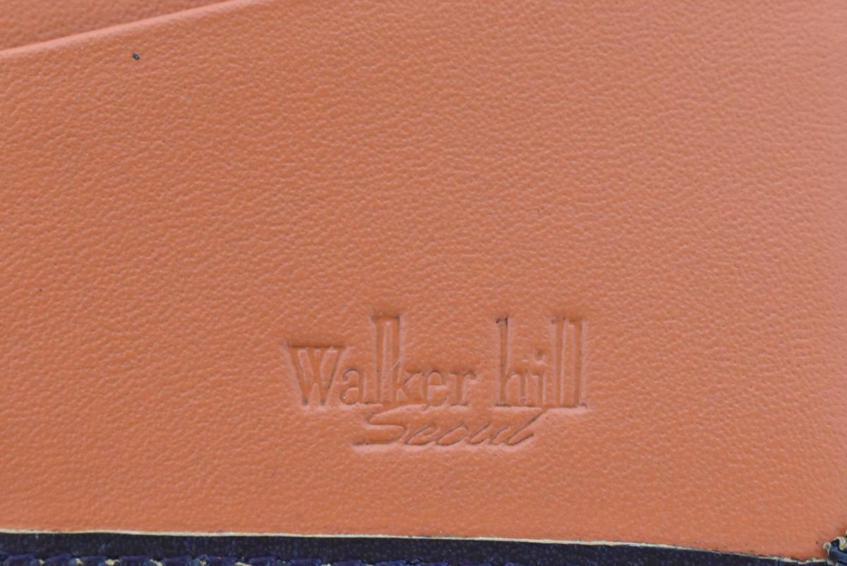 (758S 0325M18) 未使用 Walker hill ブックカバー 手帳カバー 本 箱付 レザー ブラウン_画像5