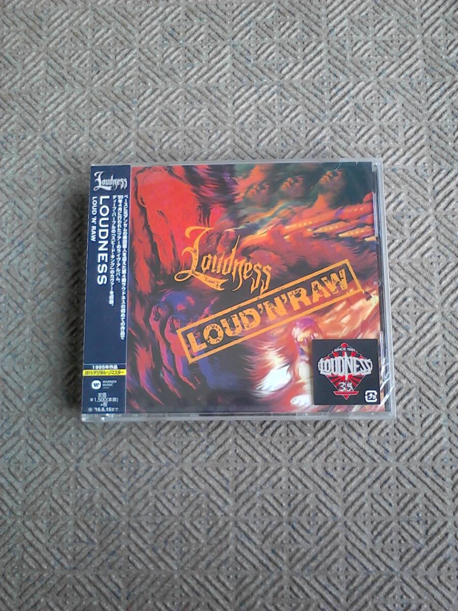 ★未開封★LOUDNESS LOUD 'N' RAW WPCL-12277★2015年デジタル・リマスタリング_画像1