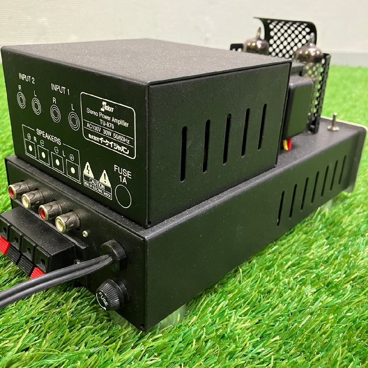 【現状品】『3-381』イーケイジャパン Stereo Power Amplifier TU-870 真空管パワーアンプの画像3