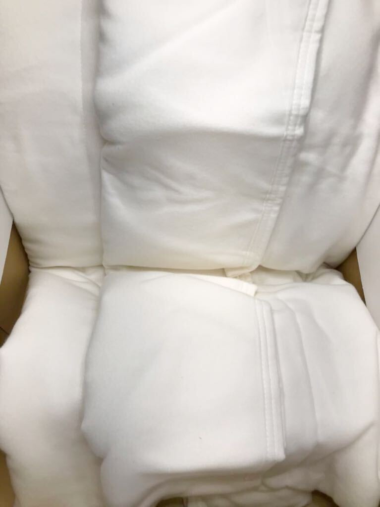 Z100 ロフテー　Reves en Blanc ウォームケットシーツ　サイズ140×200 ホワイト　寝具　未使用品 3c/4a_画像5