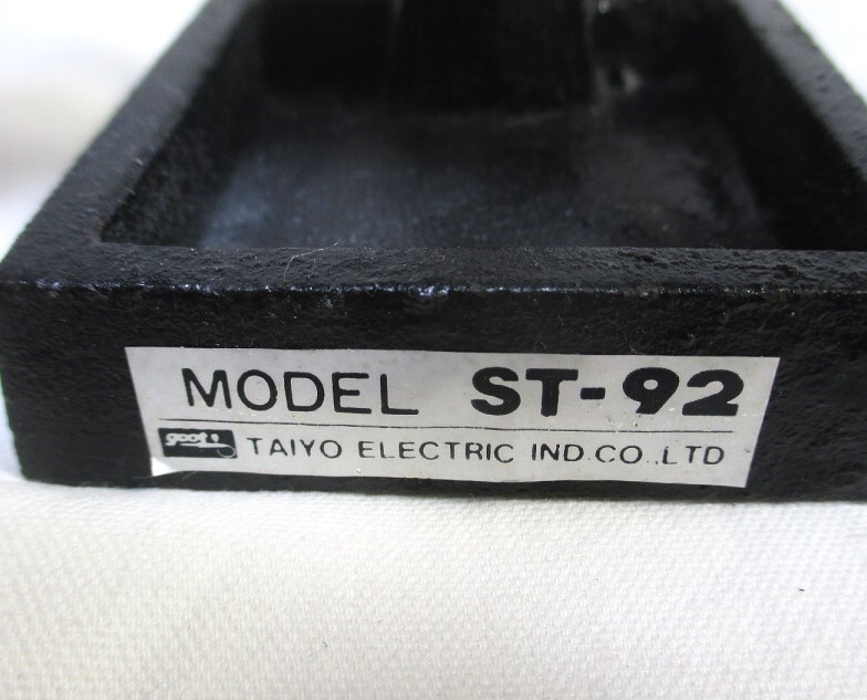 可動式スタンド ルーペ/国産TAIYO ELECTRIC製　作業ヘルパースタンド拡大鏡 ST-92 ユーズド品　です。_画像9