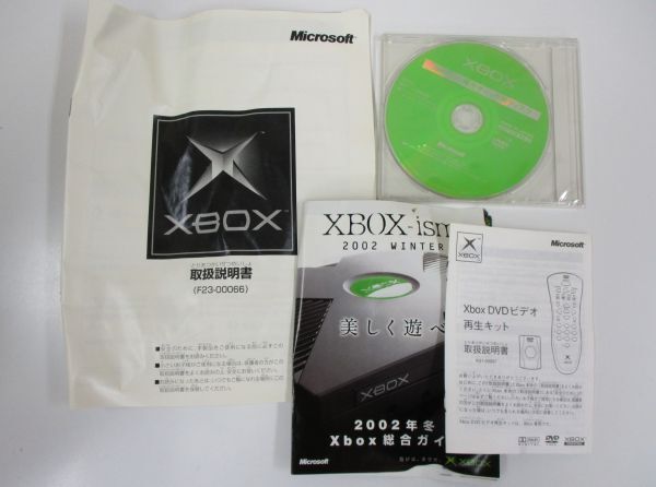 #w29【梱120】Microsoft Xbox VIDEO GAME SYSTEM 本体 まとめセット_画像4