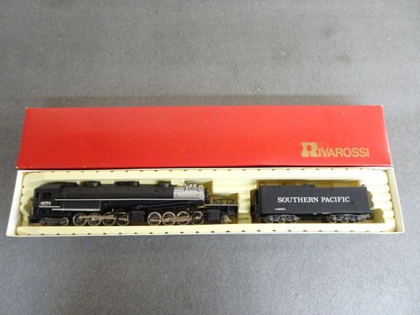 #k58【梱120】RIVAROSSI SOUTHERN PACIFIC 4-8-8-2 Steam Locomotive HOゲージ_画像2