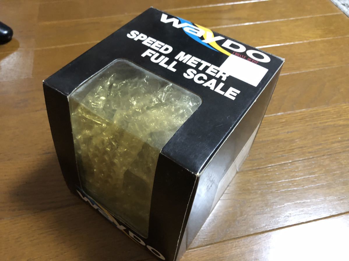 WayDo ランクル80 フルスケール スピードメーター 中古品 絶版品 TRD ランドクルーザー FZJ80G/V HDJ81V HZJ 81V 超激レア_画像7