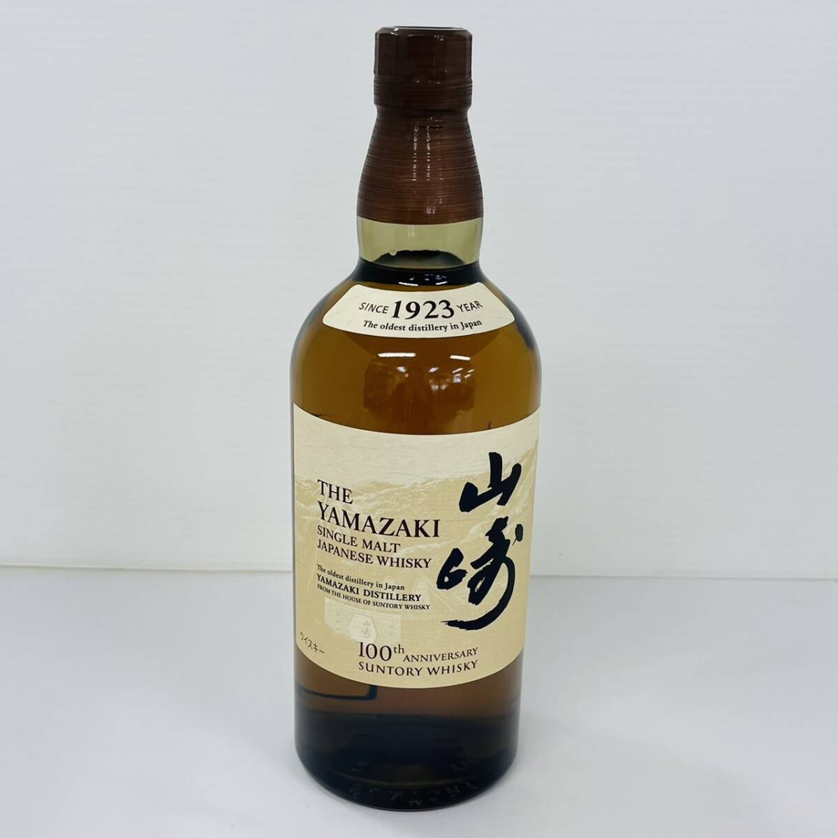 15020/【未開栓】山崎 THA YAMAZAKI SINGLE MALT WHISKY ウイスキー 700ml 43%_画像1