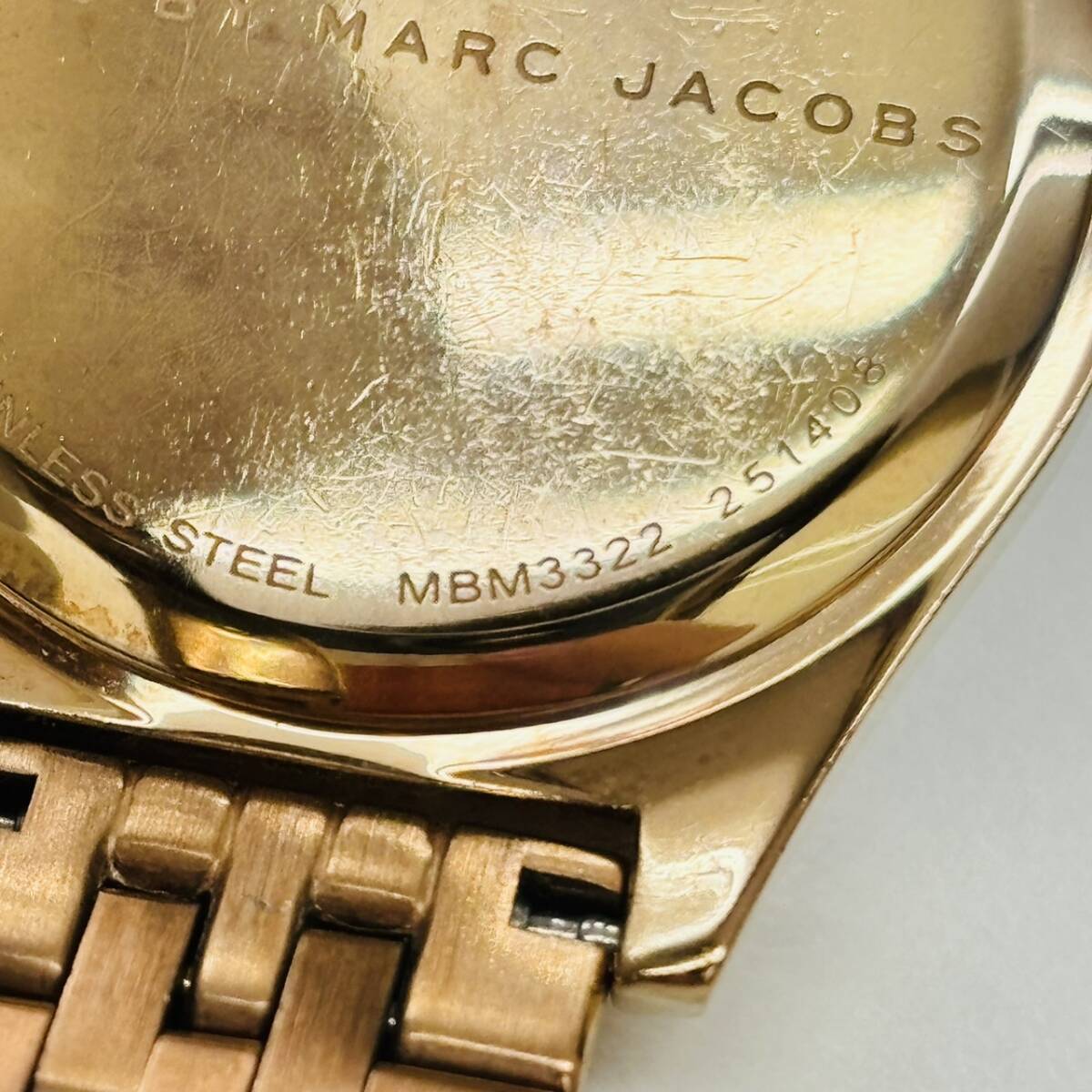 MARC BY MARC JACOBS マークバイマークジェイコブス MBM3322 3針 デイト 日付 ブルー 青文字盤 レディース ファッション おしゃれ 1738_画像10