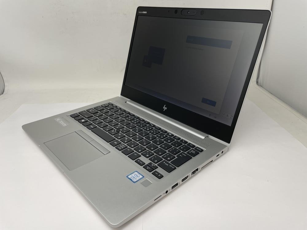 WIN835【一部ジャンク・動作問題無】 HP EliteBook 830 G6 256GB 16GB intel core i5-8265U 1.60GHz　/100_画像2