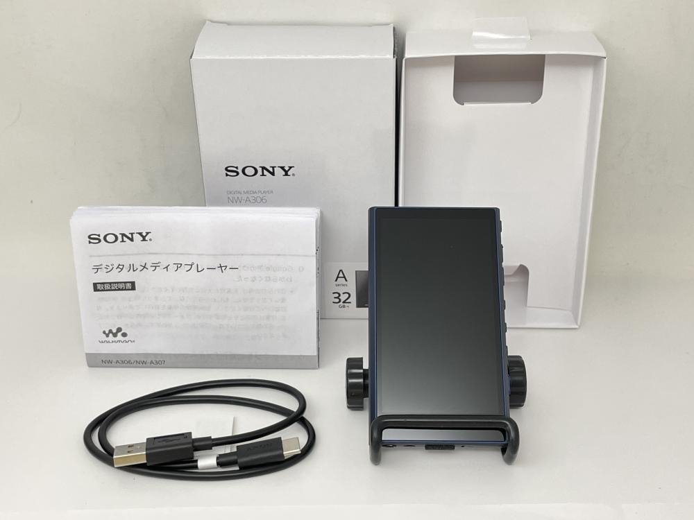 172【超美品】 SONY WALKMAN NW-S306 16GB ブルー_画像1