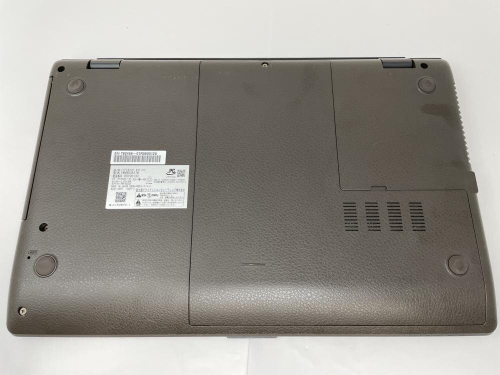 WIN900【ジャンク品】 富士通 LIFEBOOK WA1/D3 FMVWD3A17B 1TB 8GB intel core i7-8565U 1.80GHz　/100_画像5