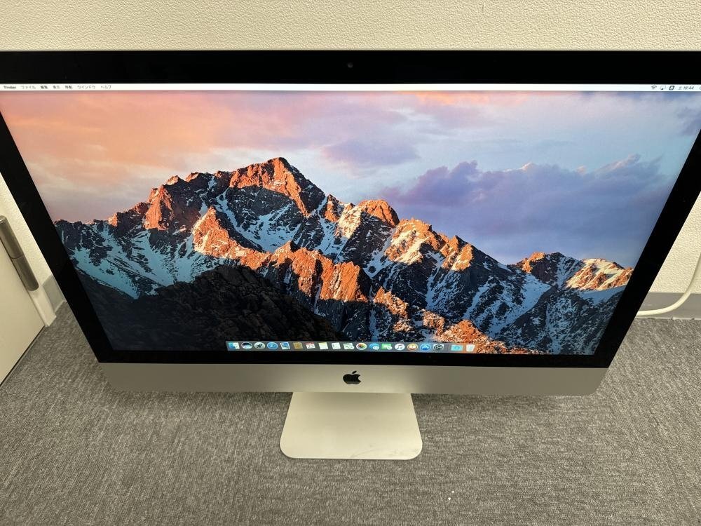 IM500【美品】 iMac 27インチ Late2012 1TB / 128GB 3.40GHz Intel core i4 /170_画像1