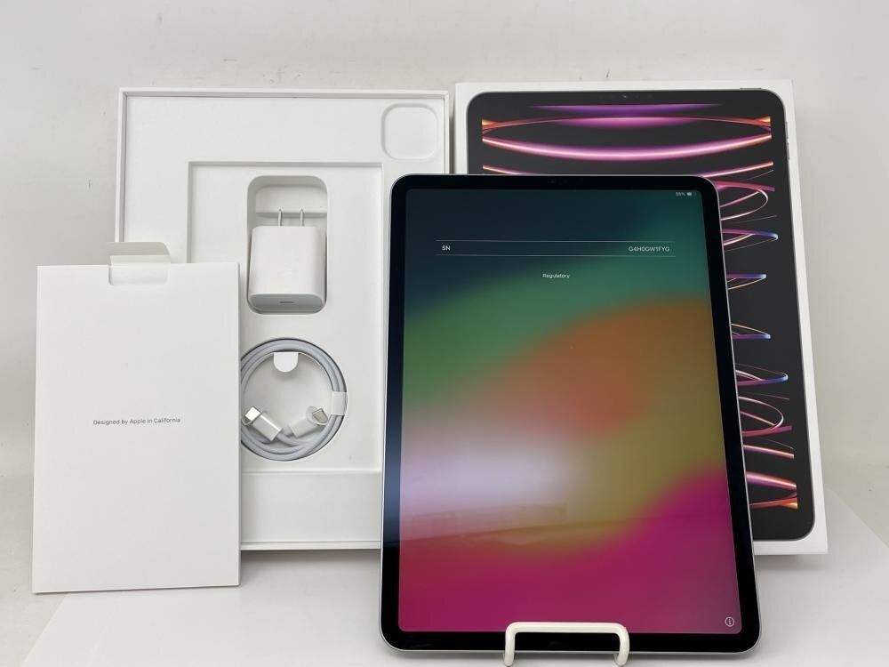 U238【超美品】 iPad PRO 11インチ 第4世代 256GB Wi-Fi シルバー_画像1