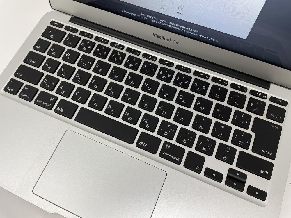 M32【動作確認済】 MacBook Air Early 2015 11インチ SSD 128GB 1.6GHz Intel Core i5 /100_画像2