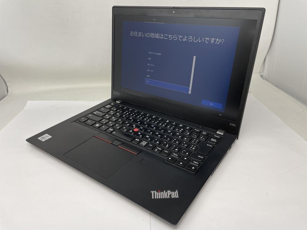 WIN49【一部ジャンク品】 Lenovo ThinkPad X390 TP00106A 512GB 8GB intel core i5-10210U 1.60GHz　/100_画像2