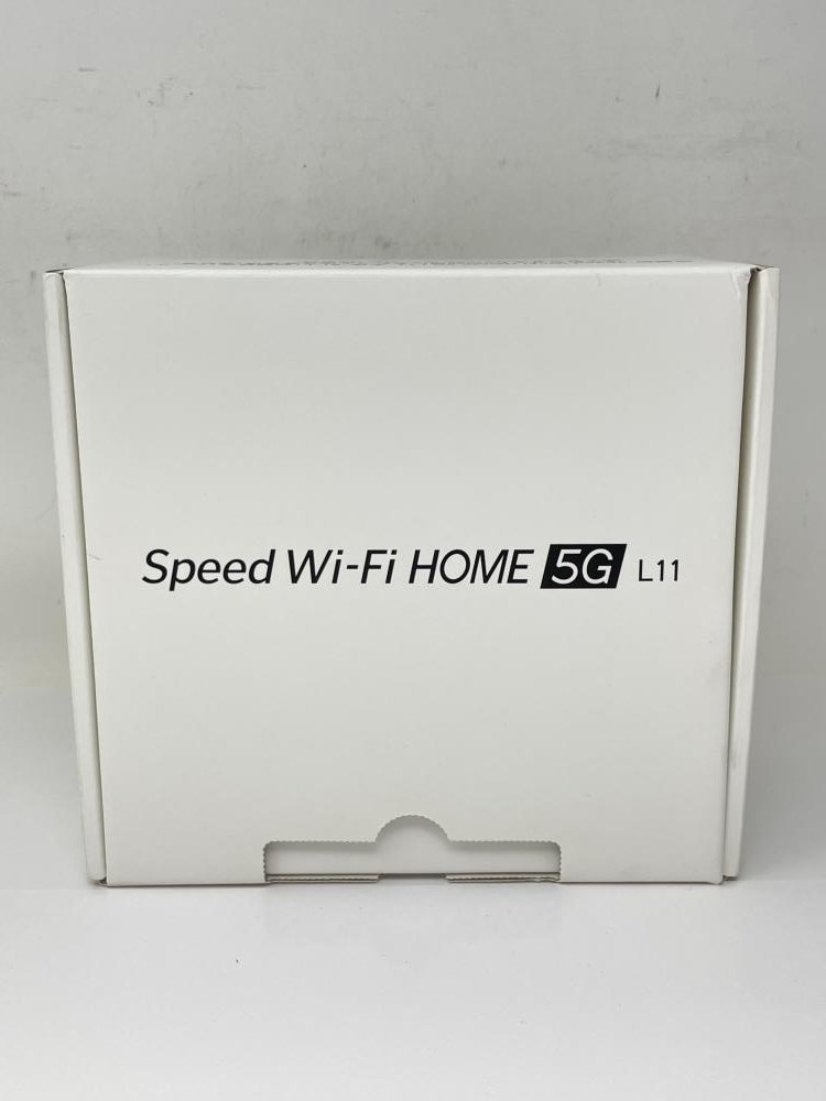 363【新品・赤ロム保証】 Speed Wi-Fi HOME 5G L11 ZTR01 au ホワイト ルーター_画像1
