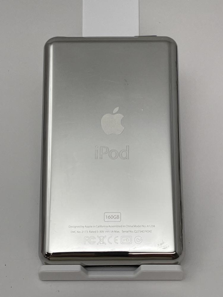 1046【動作確認済】 iPod classic 160GB 2009 ブラック_画像2