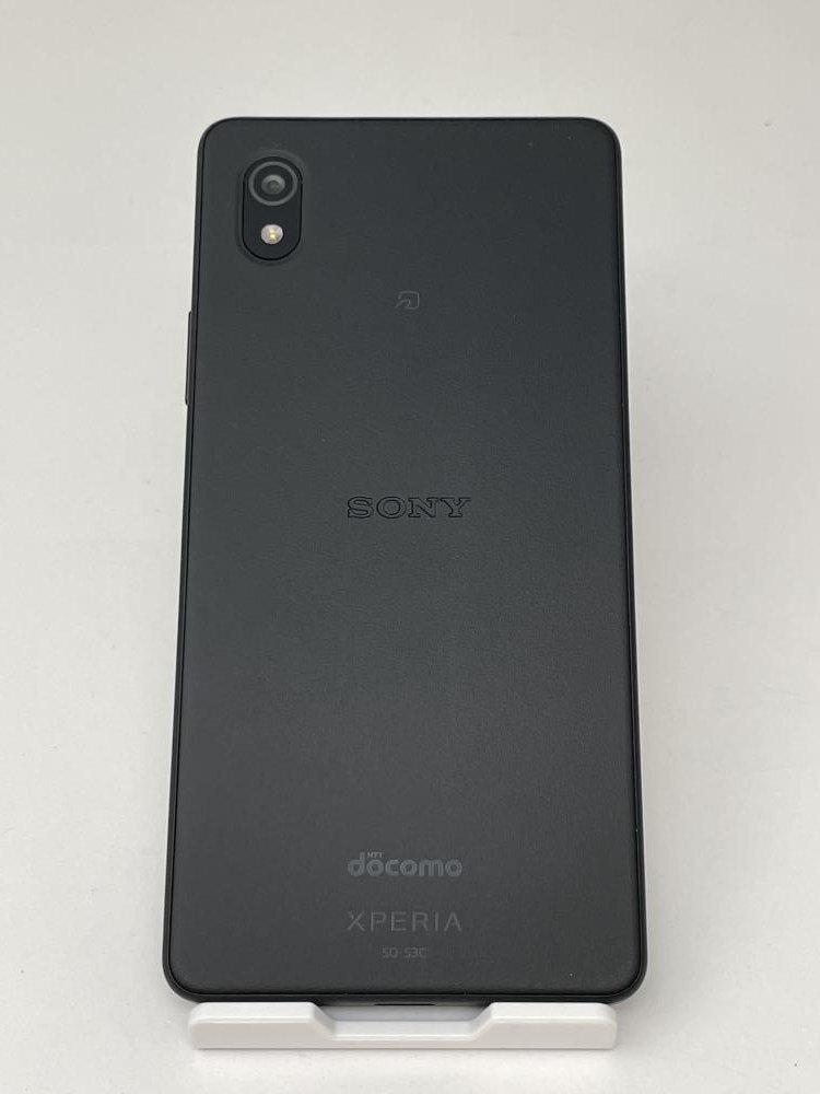 J140【美品・制限○　白ロム】 Xperia Ace III SO-53C docomo SIMロック解除 SIMフリー ブラック_画像2