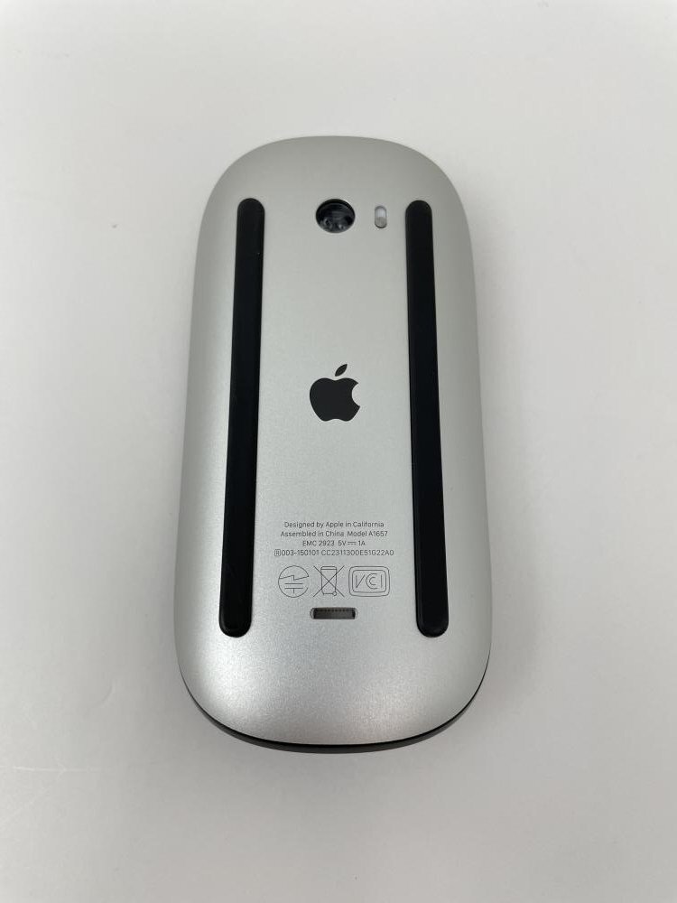 U364【美品】 Apple 純正 Magic Mouse MMMQ3J/A マジックマウス A1657 ブラックの画像3