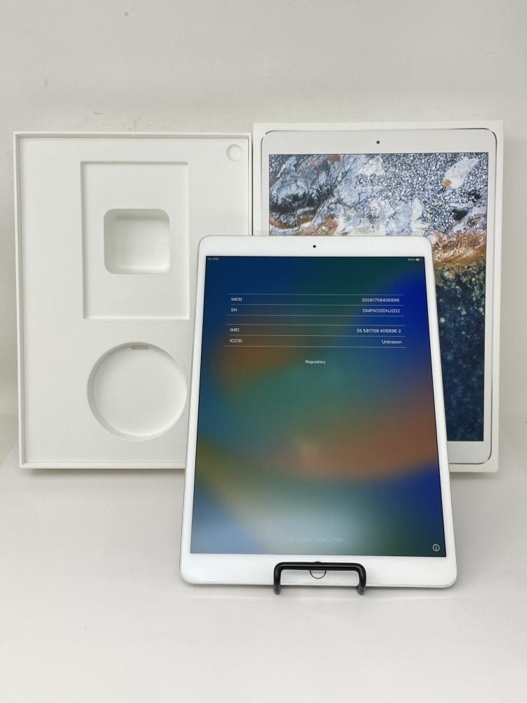 F42【ジャンク品】 iPad PRO 10.5インチ 64GB softbank シルバー_画像1
