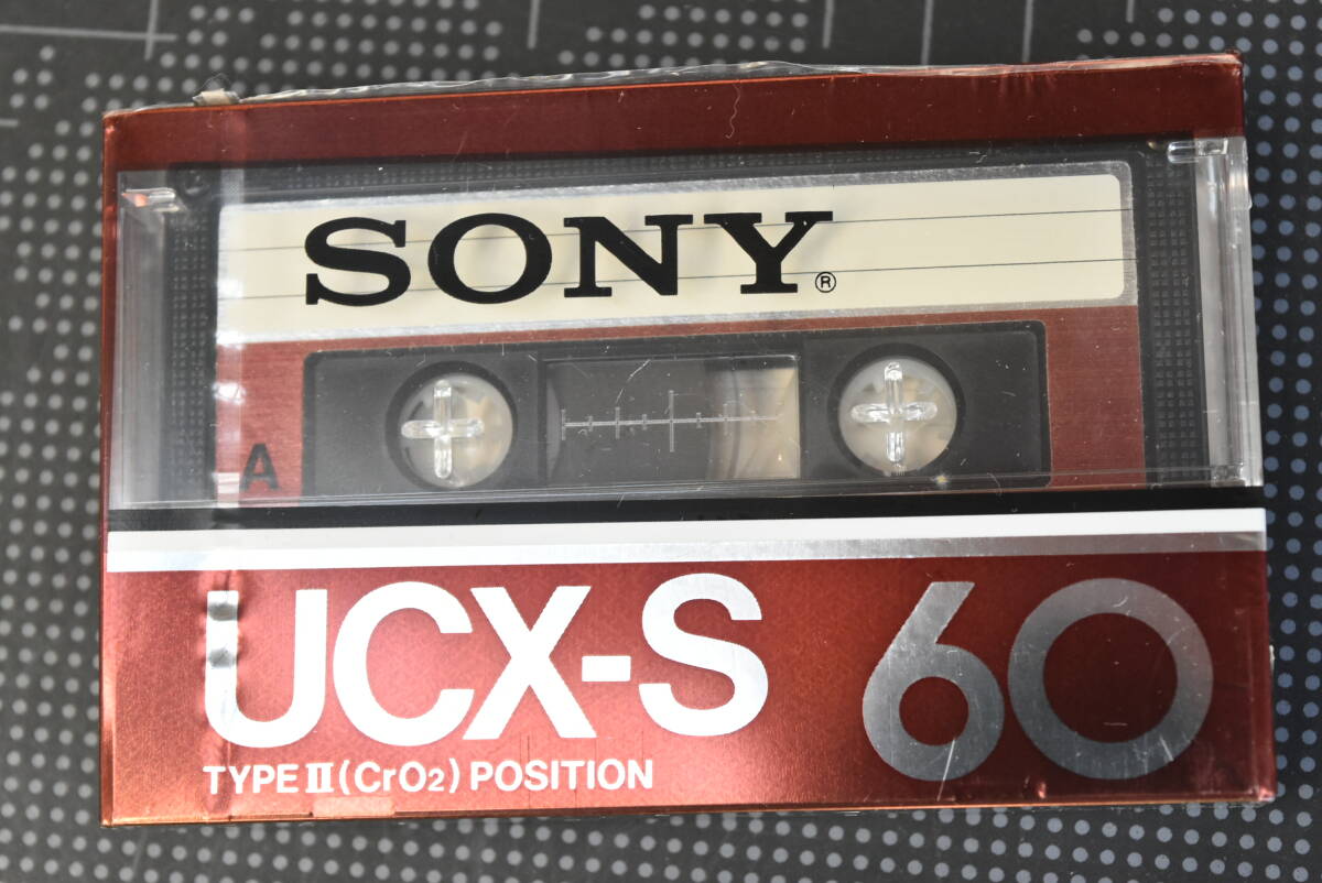 カセットテープ【 ＳＯＮＹ : ” ＵＣＸ-Ｓ 60 ” 】、1982～84・85年発売ハイポジテープ各１巻 合計２巻_⑤：UCX-S 60 1982-84年発売