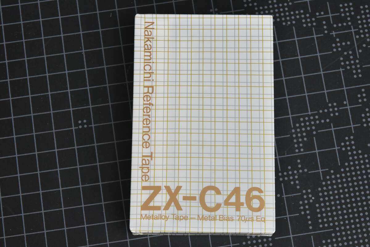 ナカミチリファレンステープ【 Nakamichi : ” ＺＸ-Ｃ４６（メタル）” 】 計１巻（未使用・未開封品）_①：ＺＸ-Ｃ４６（メタル）前面