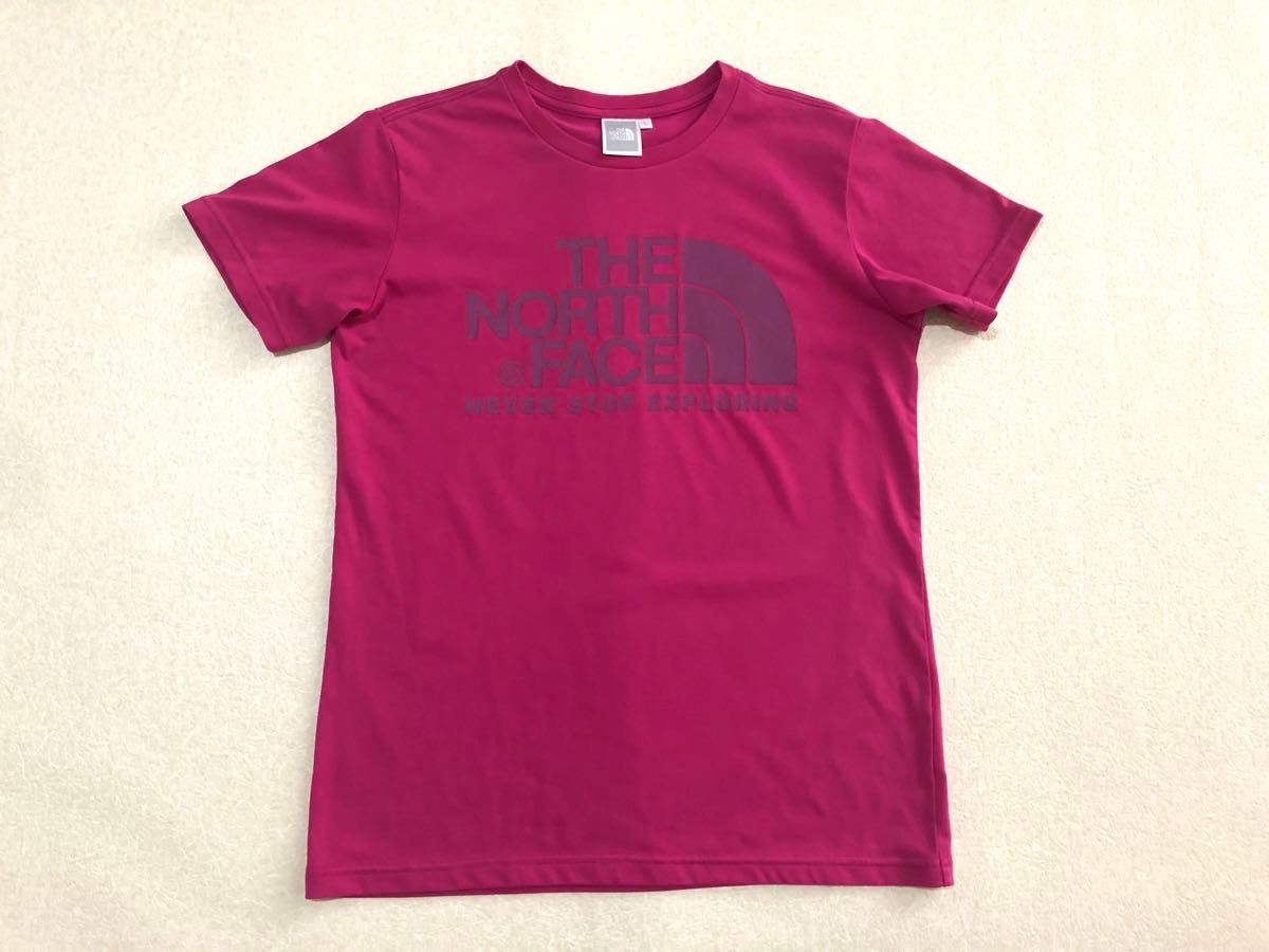 美品　 Lサイズ  THE NORTH FACE  ノースフェイス　Tシャツ　ピンク