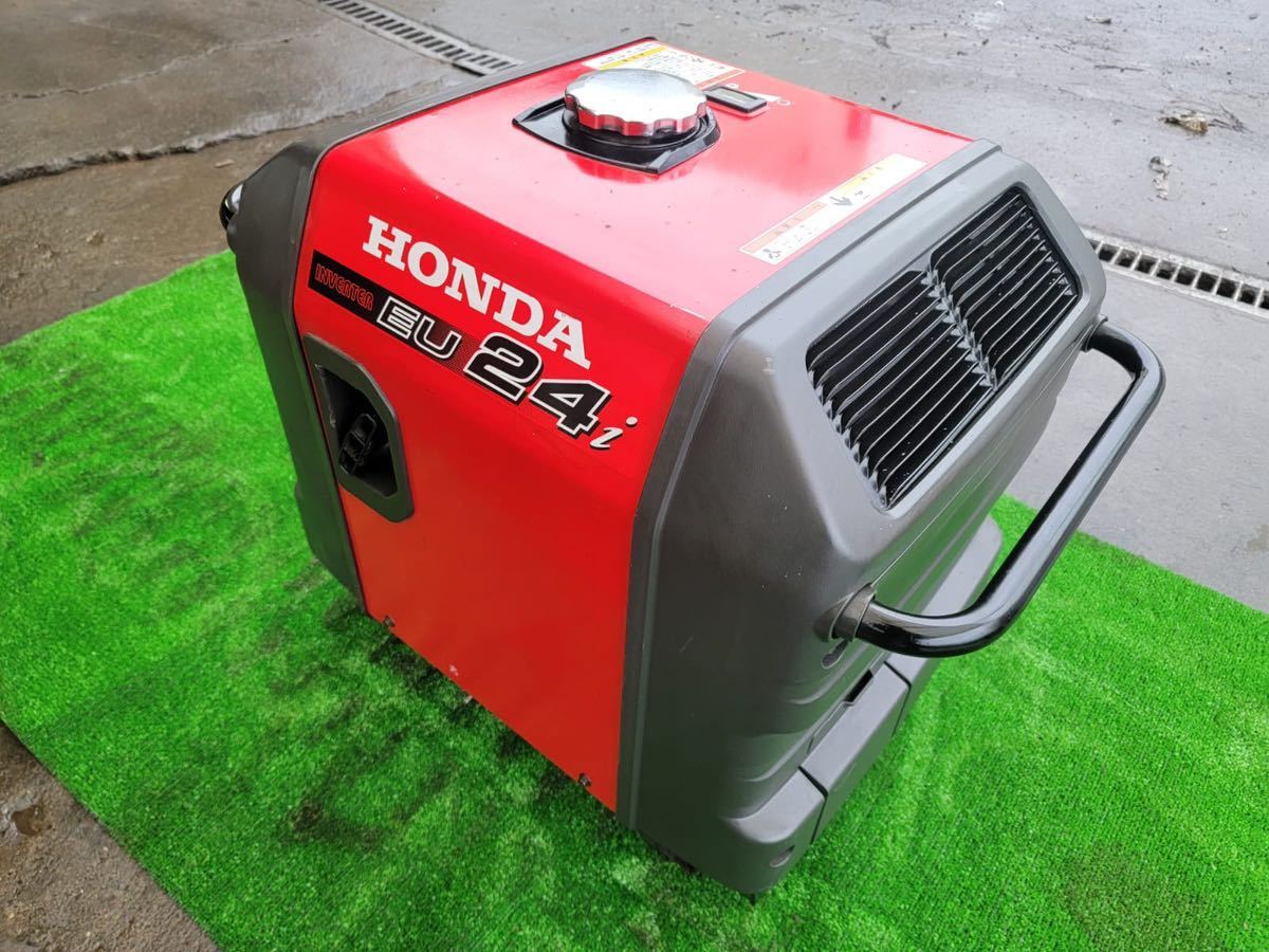 ホンダ インバーター発電機 EU24i 中古 美品 出力2.4kVA 防災 キャンプ アウトドアの画像2