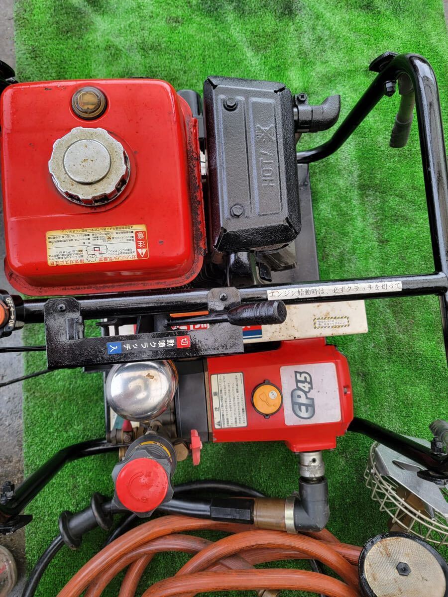  Yanmar EP45 power sprayer pump power spray machine power sprayer height pressure ceramic operation not yet verification engine set 5.8 horse power 