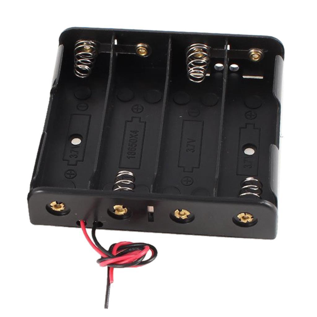 18650 rechargeable battery serial 4ps.@ for battery case battery holder Lead line attaching 5 piece immediate payment 