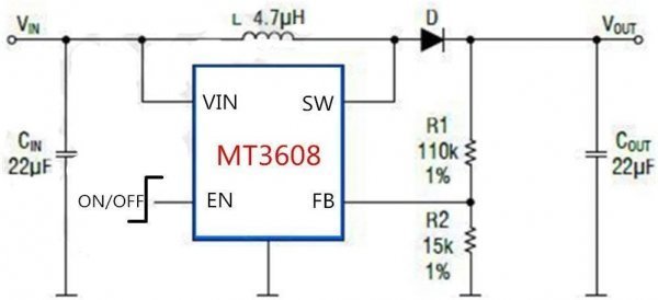  voltage conversion module DC-DC pressure MT3608 2A DC-DC pressure converter input 2V~24V output 5~28V direct connection type 2 piece set immediate payment a