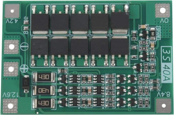 18650 バッテリー保護ボード BMS/PCM/PCBリチウムポリマー 3S 40A 12.6V 在庫有　即納_画像3